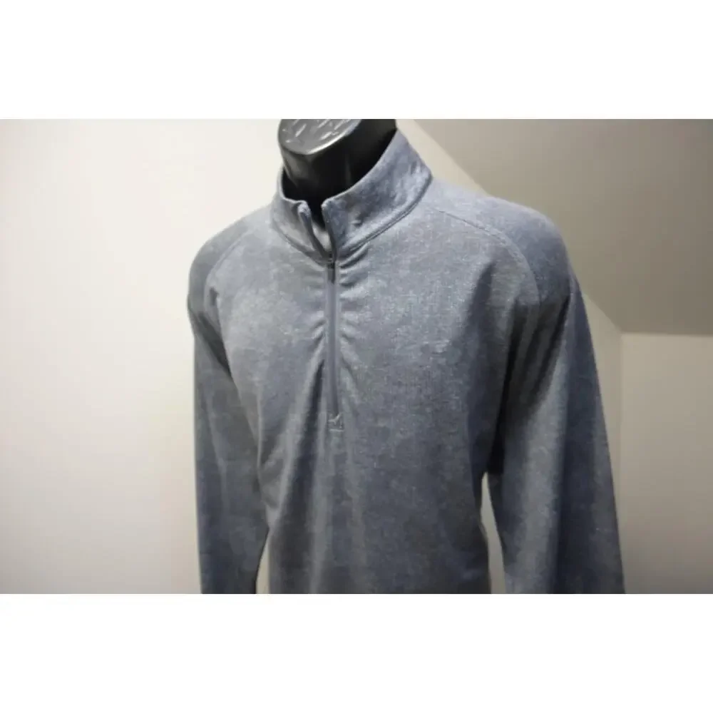 Under Armour 1/4 Zip Jacket‎ Golf Grays HeatGear Loose Athletic Mens Size Large